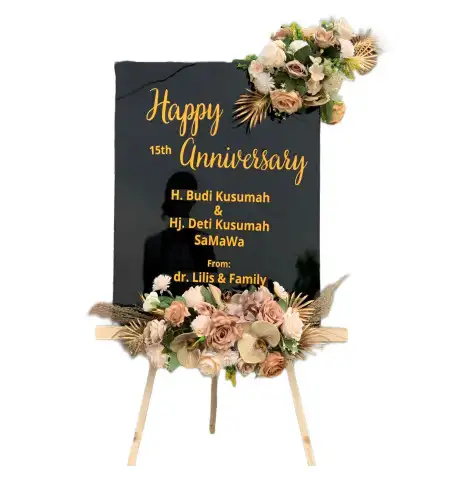Papan Bunga Akrilik Cempeh